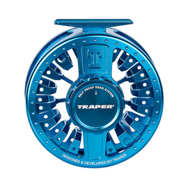 Traper Fly Reel Silence Silence Ocean Blue