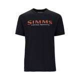 Simms Logo T-Shirt - Black