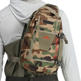 Simms Tributary Sling Pack Woodland Camo