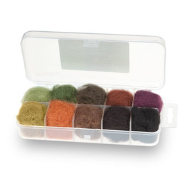 Sybai Dispenser Fine Alpaca Dubbing Dark Colors