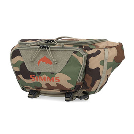 Simms Tributary Hip Pack Woodland Camo