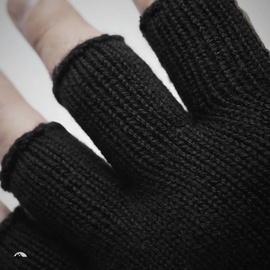 Geoff Anderson Merino Fingerless Black