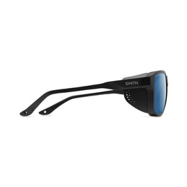 Smith Optics Sunglasses Embark Matte Black Polar Blue Mirror