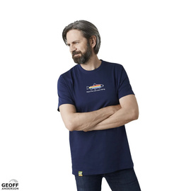Geoff Anderson Organic Tee Navi Peace Trout