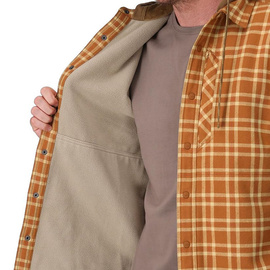 Simms Coldweather Hooded Shacket Wakemup Plaid - Stonefly