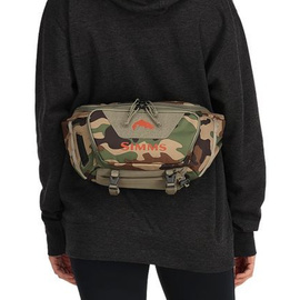 Simms Tributary Hip Pack Woodland Camo