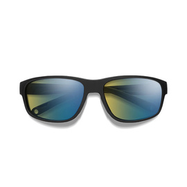Smith Optics Sunglasses Redding 2 - Matte Black Polarchromic Yellow Blue Mirror