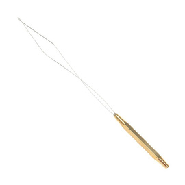 Dr. Slick Bobbin Threader Gold w/ Half Hitch Tool