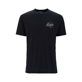 Simms Circle Lockup T-Shirt - Black