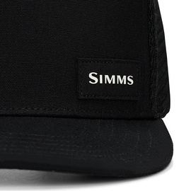 Simms High Crown Flatbill Black