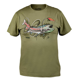 Traper t-shirt Art Hucho Light Khaki