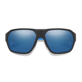 Smith Optics Sunglasses Deckboss Matte Black/Blue Polar Blue Mirror