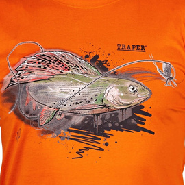 Traper T-Shirt Art Grayling Orange