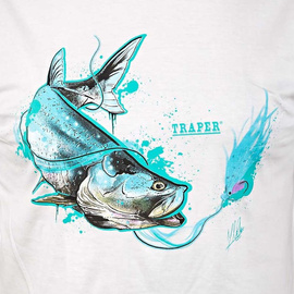 Traper t-shirt Art Tarpoon White