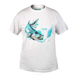 Traper t-shirt Art Tarpoon White