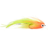 Fly-Dressing Bauer Pike Deceiver - Red & Chartreuse