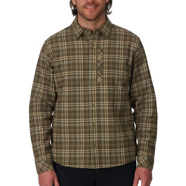 Simms Coldweather Shacket Schooner Plaid - Loden