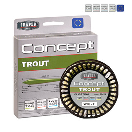 Traper Concept Trout Fly Line Floating WF