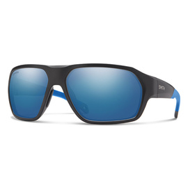 Smith Optics Sunglasses Deckboss Matte Black/Blue Polar Blue Mirror